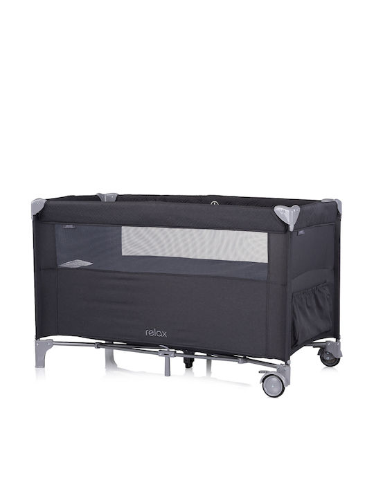 Chipolino Playpen with Mattress Gray