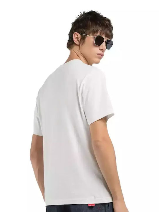 Replay T-shirt Λευκό