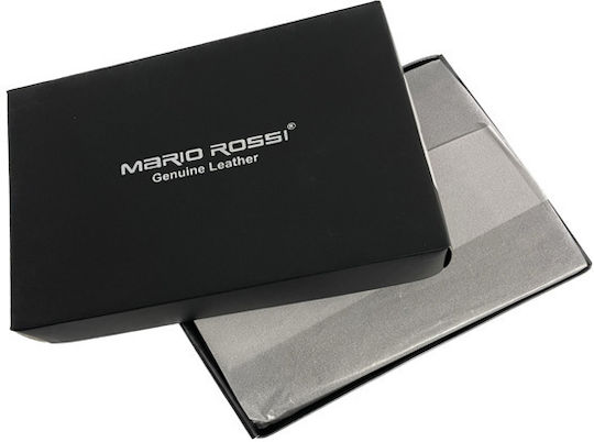 Mario Rossi Чанта от еко кожа със закопчаване 11.5x7см. Light Brown