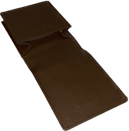 Mario Rossi Чанта от еко кожа със закопчаване 11.5x7см. Light Brown