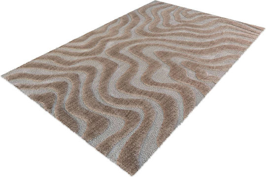 Bekas Carpets Teppich Rechteckig Synthetisch,Polyester/Cotton/Leather Braun