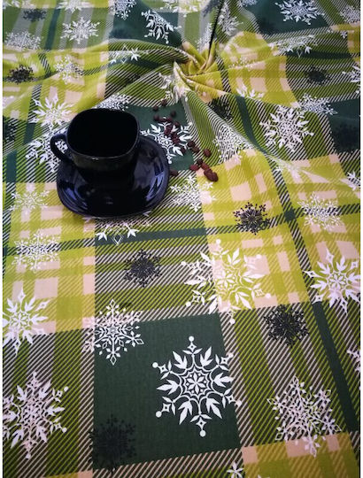 Kotonia Home Τablecloth mit Muster Weiß 45x45cm