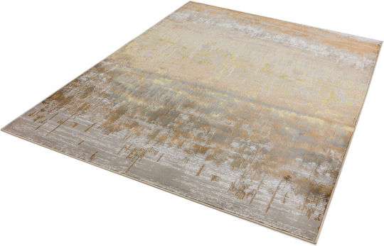 Asiatic London Aurora Teppich Rechteckig Synthetisch,Polyester/Cotton/Leather Beige
