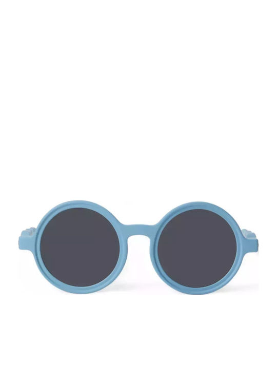 Olivio & Co Round Στρογγυλά Παιδικά Γυαλιά Ηλίου με Polarized Φακό Μπλε