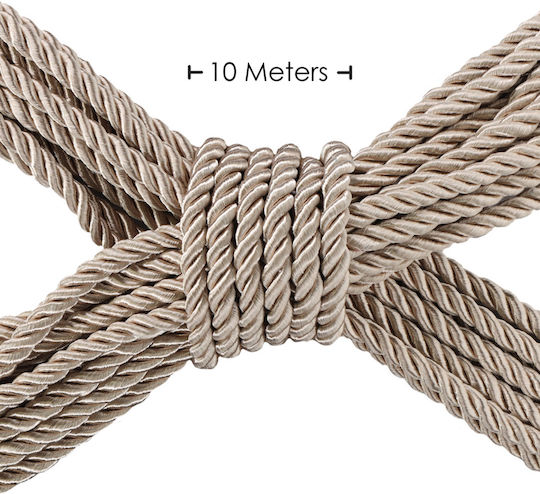 Shots Bondage Bondage Rope in Gold Color