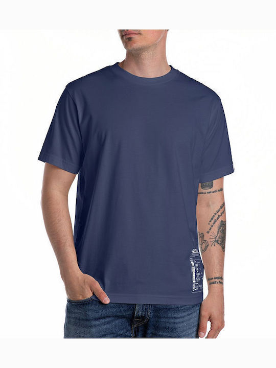 T-shirt Μπλε Ανοιχτό