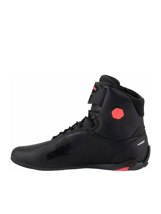 Alpinestars Faster-4 Din piele Negre