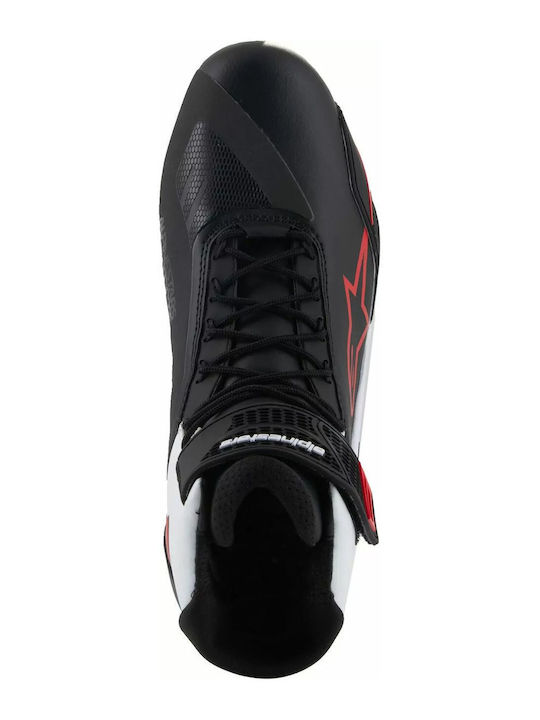 Alpinestars Faster-4 Din piele Roșii