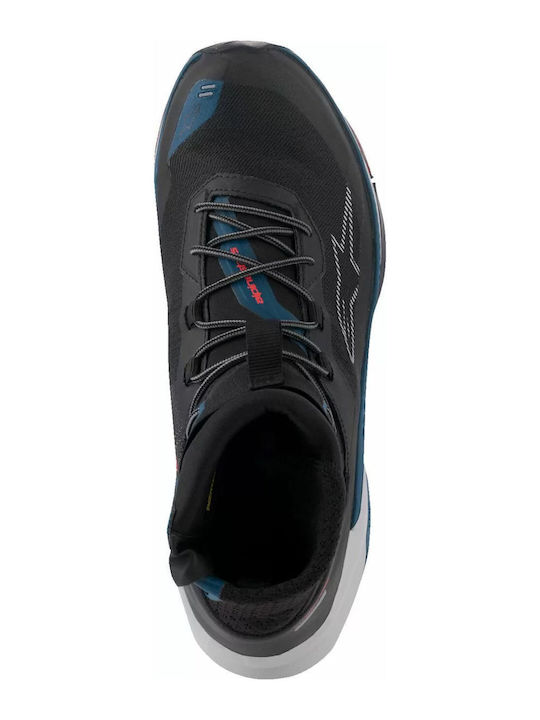 Alpinestars Ανδρικά Μποτάκια Μηχανής Μαύρα