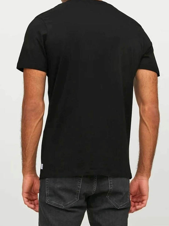 Jack & Jones 12156102 Tricou Negru Jack & Jones 12156102 Tricou Negru
