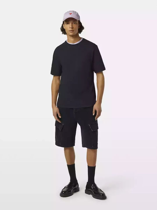 3 Crosses T-shirt Black