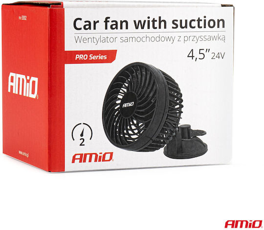 AMiO Double Car Fan 24V