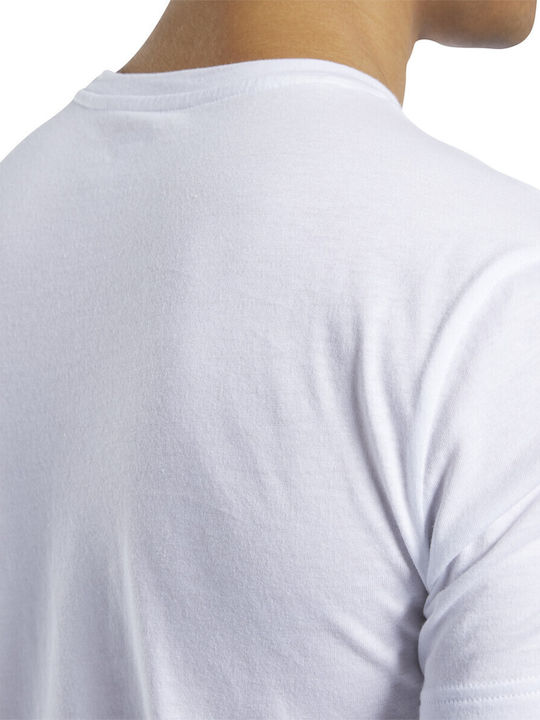 Graphic Series Linear Read T-shirt White
