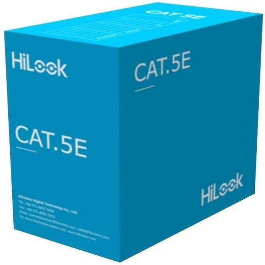 Hikvision Hilook Nc-1ln5euec0 U UTP Cat5e Меден Кабел 4x2xAWG25 PVC 305 м