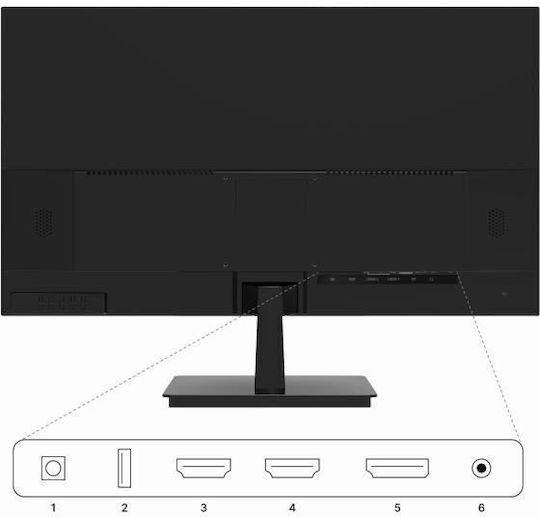 Japannext IPS Monitor 28" 4K 3840x2160 με Χρόνο Απόκρισης 5ms GTG