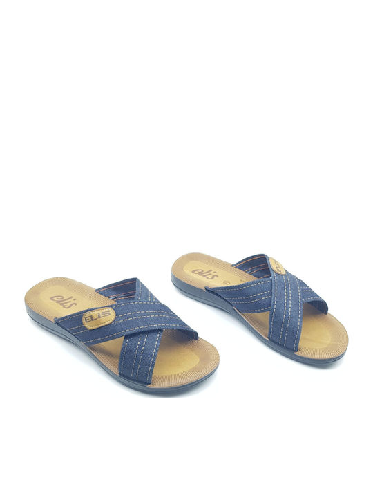 Herrensandalen in Blau Farbe