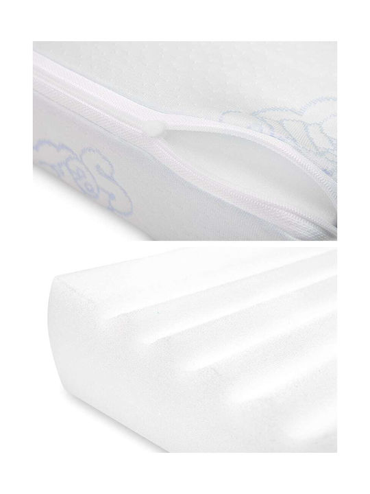 Caretero Baby Anti-Roll Pillow White 38x30cm