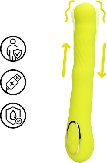 Passion Wiggle Вибратор G-Spot Жълт