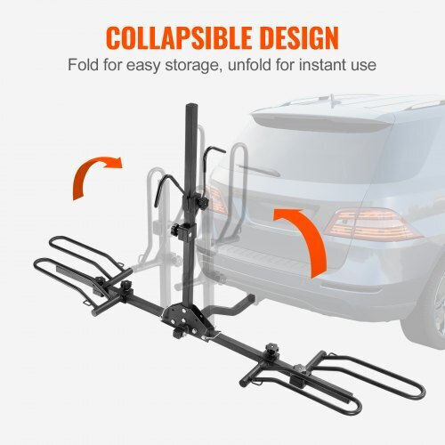 Vevor Car Bike Tow Hitch Rack for 2 Bikes