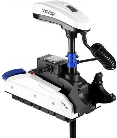 Vevor 55lb 12v Thrust Electric Trolling Motor Saltwater Marine Outboard Engine 36" Shaft