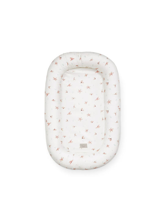 Cam Cam Copenhagen Βρεφικό Μαξιλάρι Φωλιά Windflower Creme 52x86εκ.