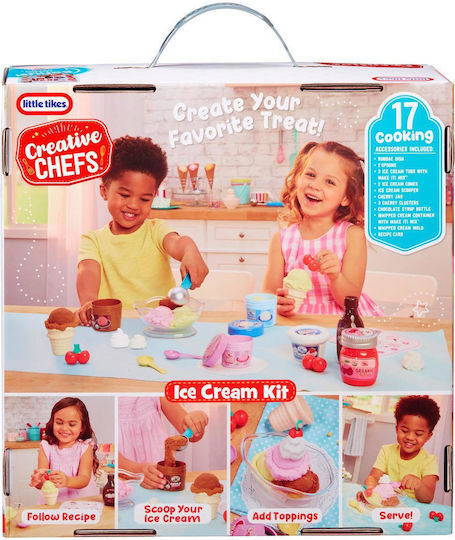 Little Tikes Creative Chefs - Ice Cream Kit για 3+ Ετών