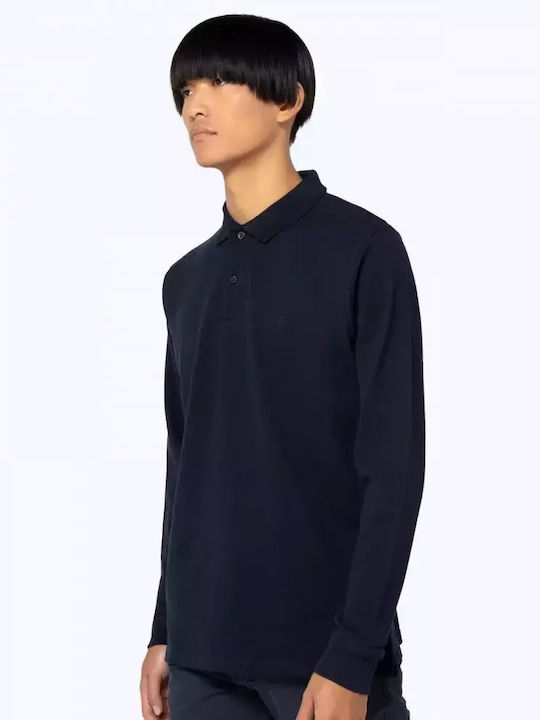 Polo Μπλούζα Μακρυμάνικη Navy Μπλε