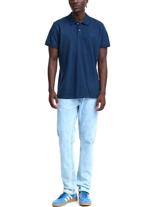 T-shirt Navy Μπλε