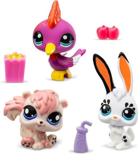 Pet Trio 3 Figures Tube Wave 2 3 Littlest Pet Shop (Miscellaneous Designs)