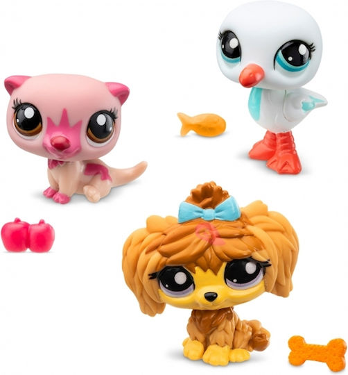 Pet Trio 3 Figures Tube Wave 2 3 Littlest Pet Shop (Miscellaneous Designs)