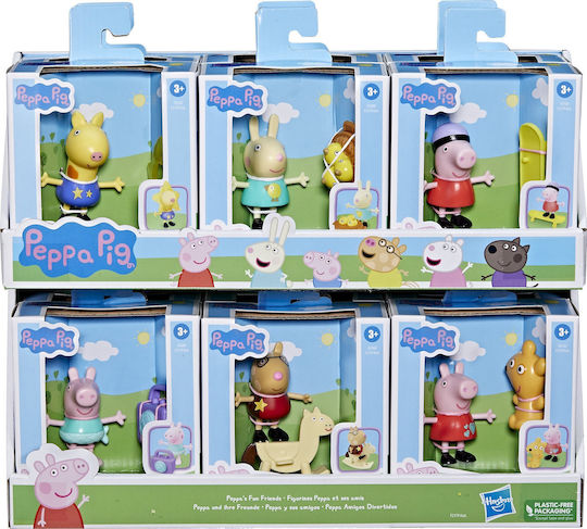 Peppa Pig Miniatur-Spaßspielzeug Peppa Pig 7,5cm Mehrfach