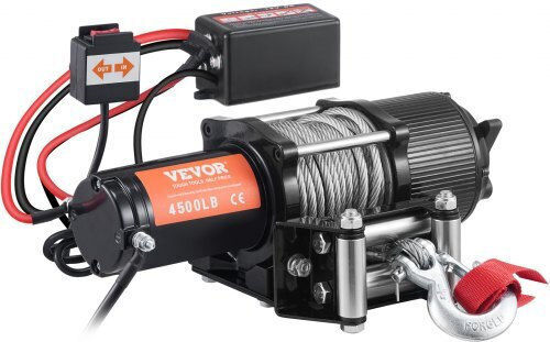 Vevor Ηλεκτρικός Εργάτης Αυτοκινήτου 4x4 12V με Δυνατότητα Έλξης 2045kg