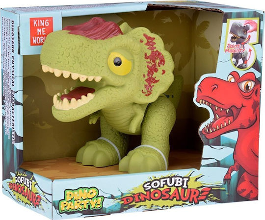 Dinosaur Figurine Dilophosaurus Movable Limbs Za 5354