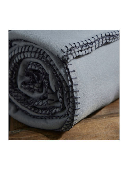 Today Pătură Fleece Canapea 125x150cm Gri