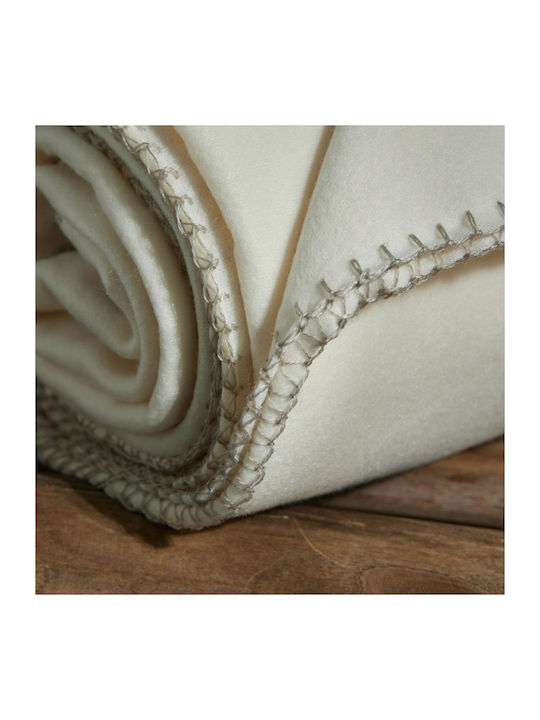 Today Fleece Decke Couch 125x150cm Beige