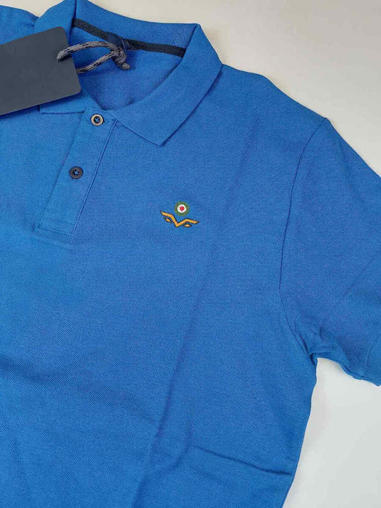 Polo Short Sleeve Blouse RoyalBlue