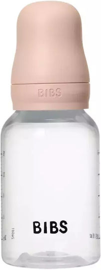 Bibs Σετ Πλαστικά Μπιμπερό Κατά των Κολικών με Θηλή Σιλικόνης για 0+ μηνών Ροζ 150ml