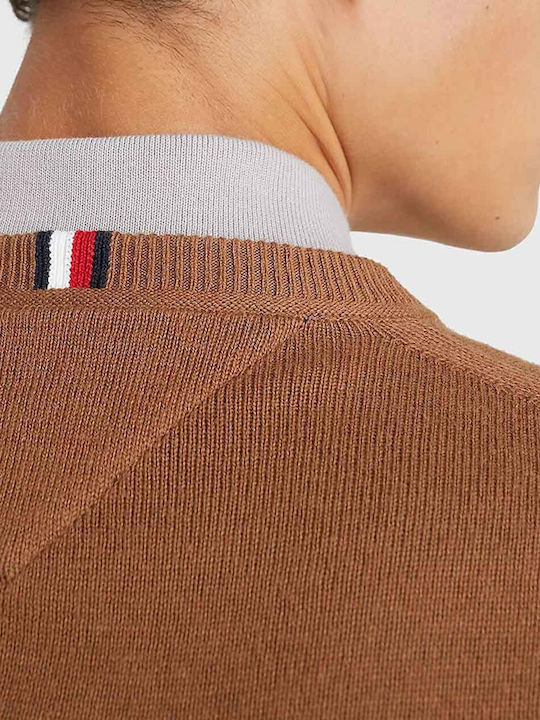 Langarm-Pullover Braun
