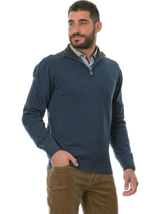 Long Sleeve Sweater Blue
