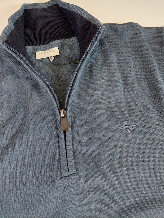 Long Sleeve Sweater Blue