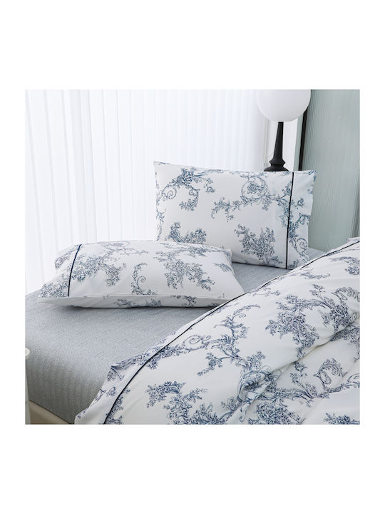Liolios Home Σετ Σεντόνια Υπέρδιπλα 245x270εκ. Πολύχρωμο (4τμχ)