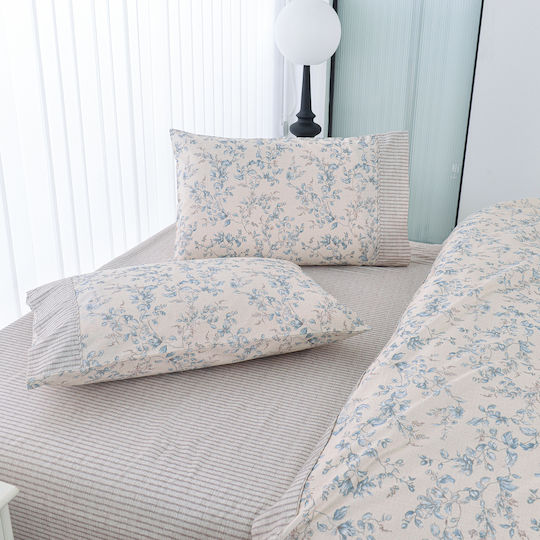 Liolios Home Σετ Υπέρδιπλο 4τμχ 245x270εκ. Πολύχρωμο Liolios Home Σετ Υπέρδιπλο 4τμχ 245x270εκ. Πολύχρωμο