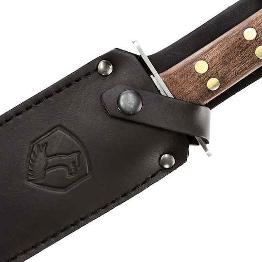 Condor Tool & Knives Undertaker Bowie Machete Brown in Leather Sheath