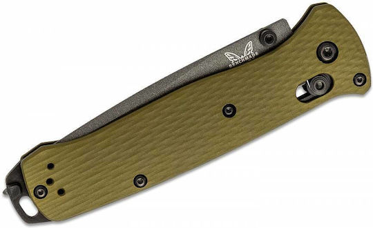 Benchmade Bailout Σουγιάς Χακί σε Θήκη