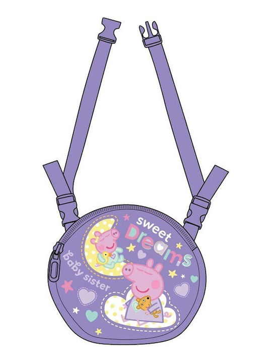 Must Team Peppa Pig Purple Backpack