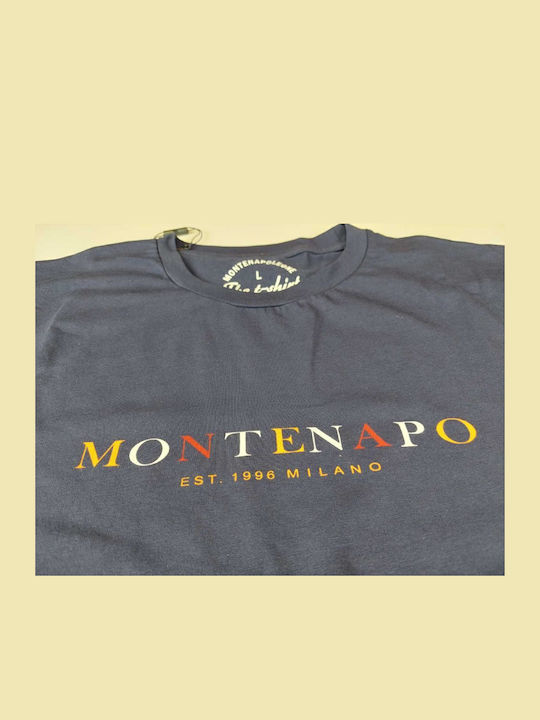 T-shirt Navy Μπλε