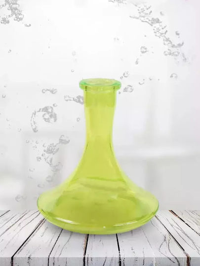 Vessel Glass Vaza Narghilea Light Green 1buc