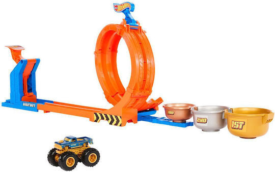 Hot Wheels Διεκδίκηση Κυπέλου Πίστα Monster Truck για 4+ Ετών