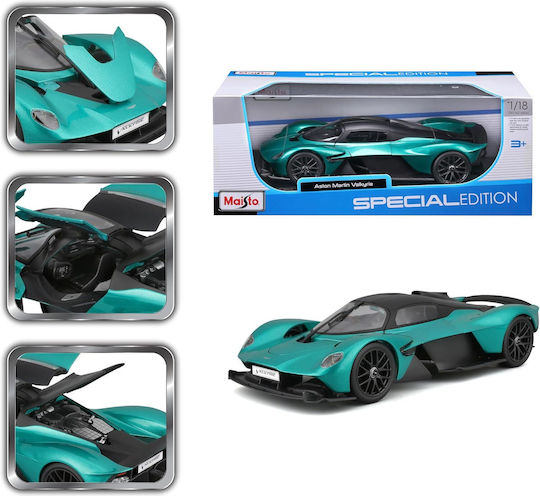 Maisto Aston Martin Valkyrie Αυτοκινητάκι 1:18 για 3+ Ετών