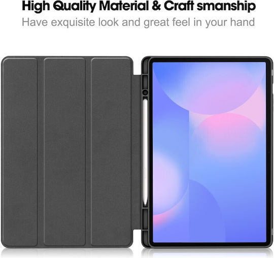 Mad Mask Flip Cover Κόκκινη (Samsung Galaxy Tab S10 FE+ 13.1)